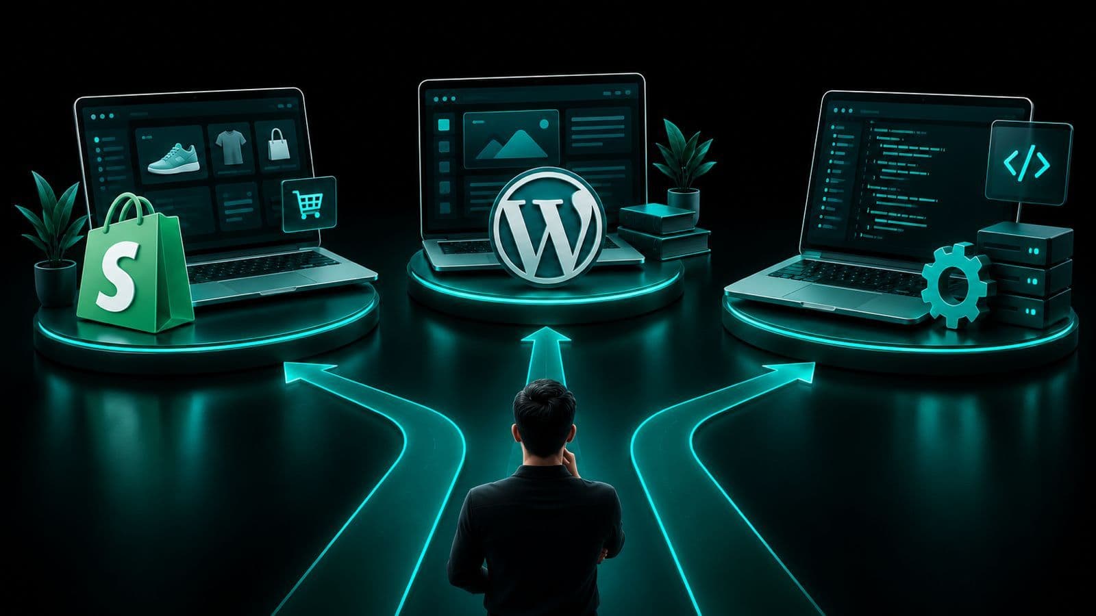 Shopify vs. WordPress vs. Custom: How to Choose the Right Website (& the Right Team)